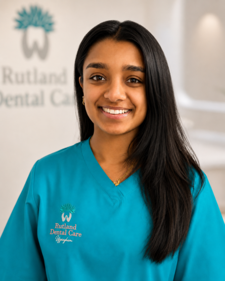 Dr Jenika Solanki at Rutland Dental Care in Uppingham